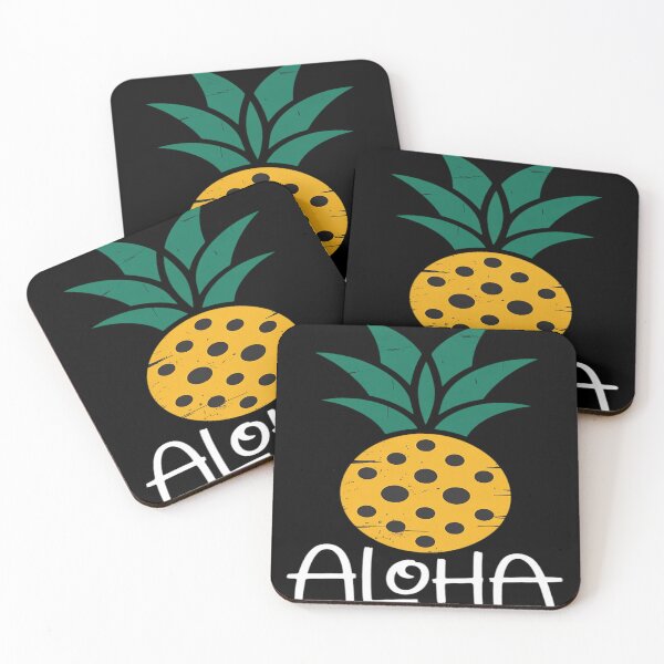 Item preview, Pickleball Pineapple Aloha Pickle Ball Hawaii designed and sold by FluoroWave.