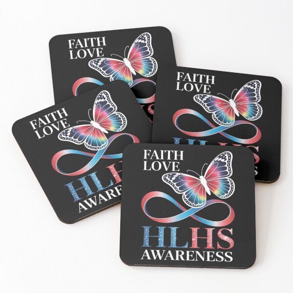 Item preview, Butterfly Heart Faith Hope Love HLHS Awareness designed and sold by Moxizz.