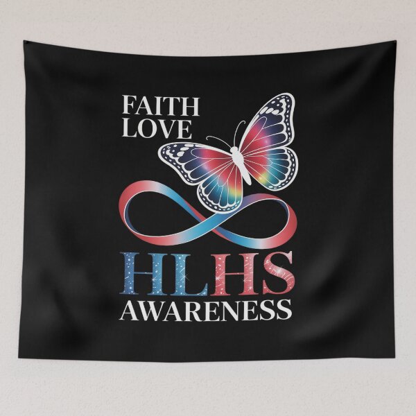 Item preview, Butterfly Heart Faith Hope Love HLHS Awareness designed and sold by Moxizz.