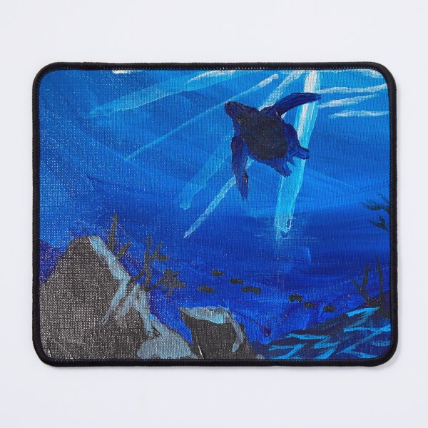 Item preview, Underwater Sea Turtle designed and sold by Rainbow_Robbins_Creates.
