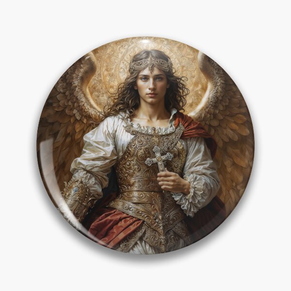 Item preview, The Eternal Protector Archangel Michael designed and sold by AliceWhiteDF.