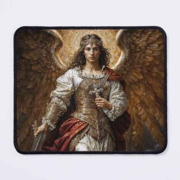 Item preview, The Eternal Protector Archangel Michael designed and sold by AliceWhiteDF.