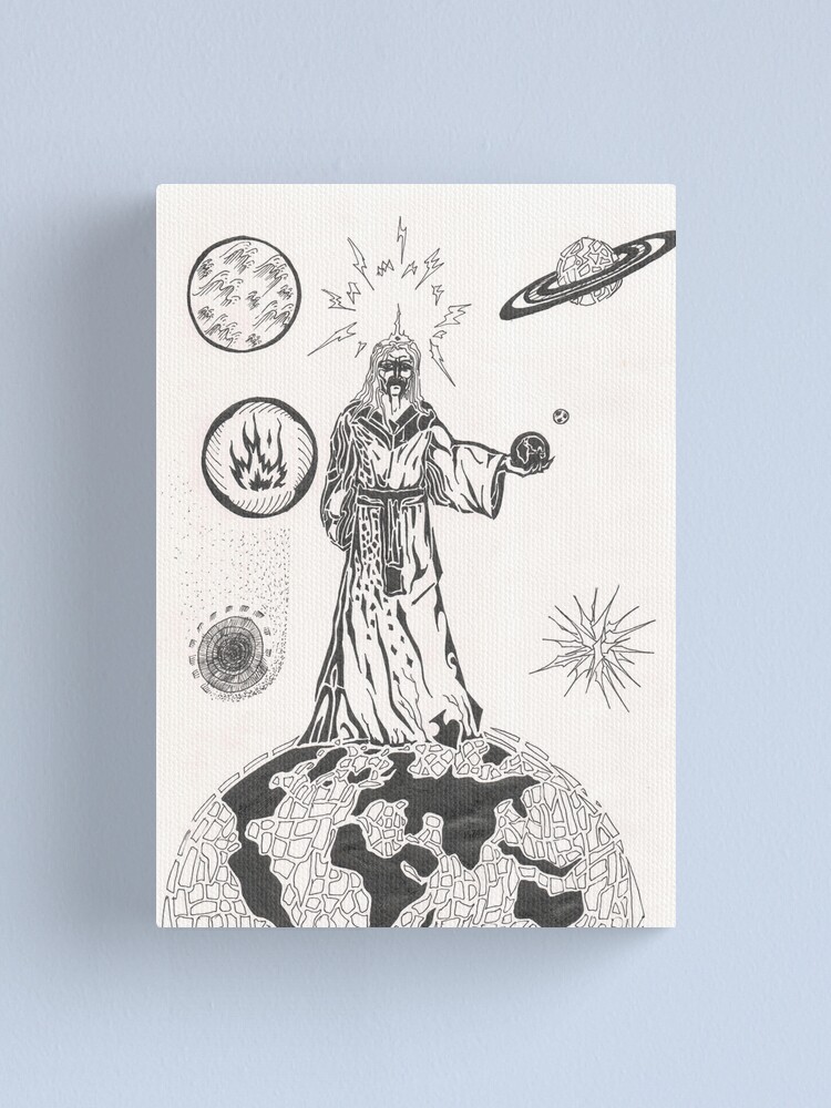 Thumbnail 1 of 3, Canvas Print, untitled designed and sold by Anthropolog.