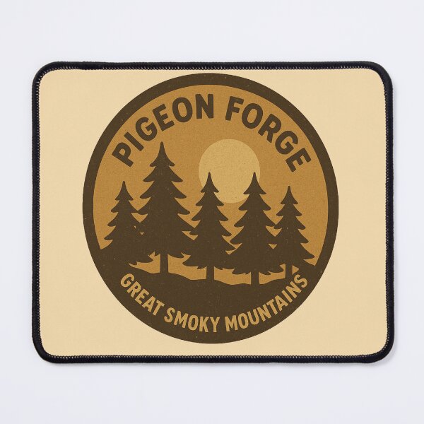 Item preview, Pigeon Forge Vintage Forest T-Shirt | Retro Smoky Mountains Nature Art | Tennessee Travel Design designed and sold by Globalcitytees.