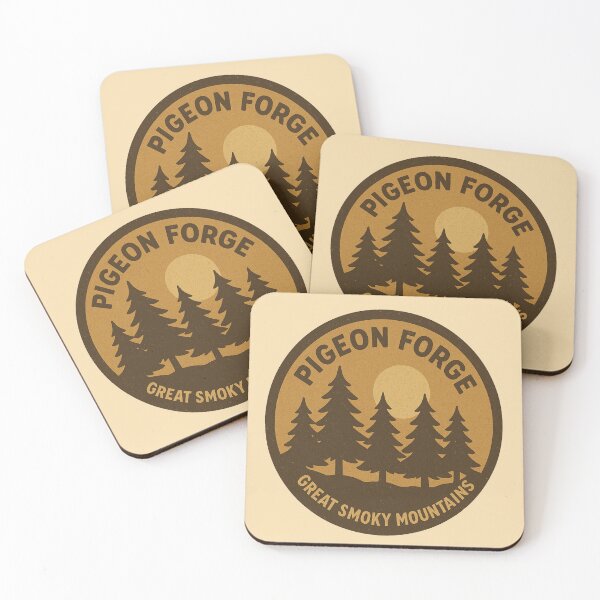 Item preview, Pigeon Forge Vintage Forest T-Shirt | Retro Smoky Mountains Nature Art | Tennessee Travel Design designed and sold by Globalcitytees.