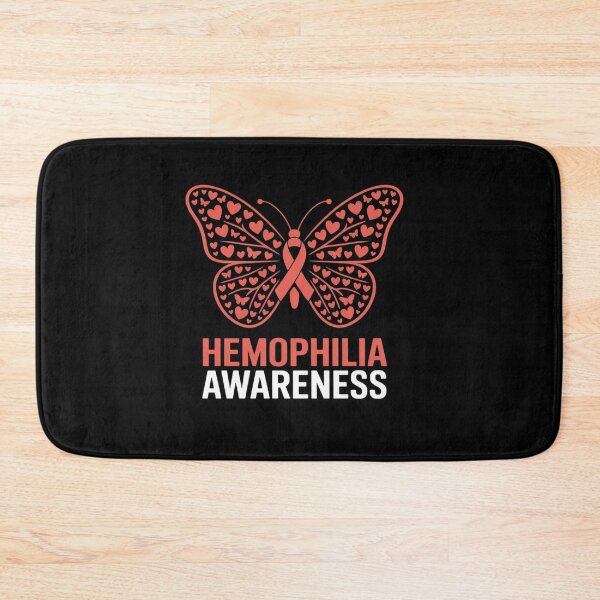 Item preview, Butterfly Hemophilia Awareness Month Red Ribbon Support designed and sold by Moxizz.
