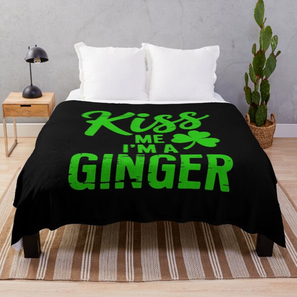 Item preview, Kiss Me I'm A Ginger - Red Head St. Patrick's Day designed and sold by FaithAbbott.
