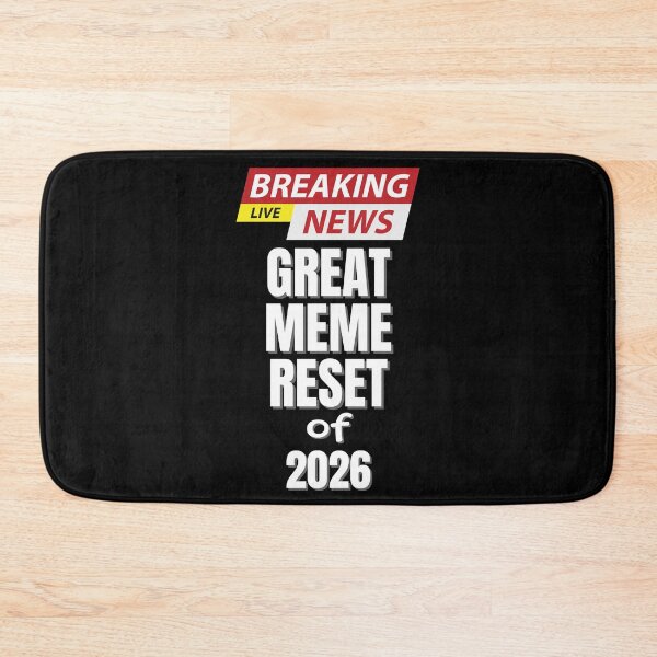 Item preview, Breaking News Great Meme Reset 2026 designed and sold by EwaVerse.