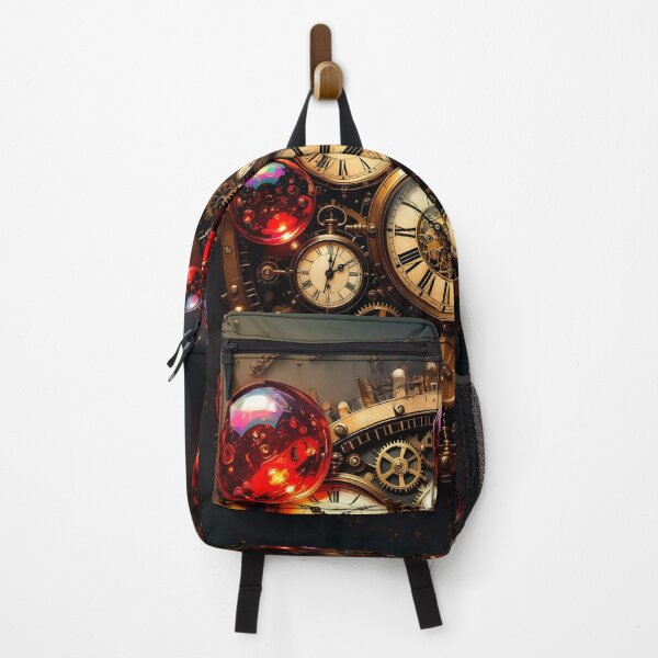 Item preview, Steampunk Red Bubbles With Intricate Clockwork designed and sold by Marcu Ioachim.