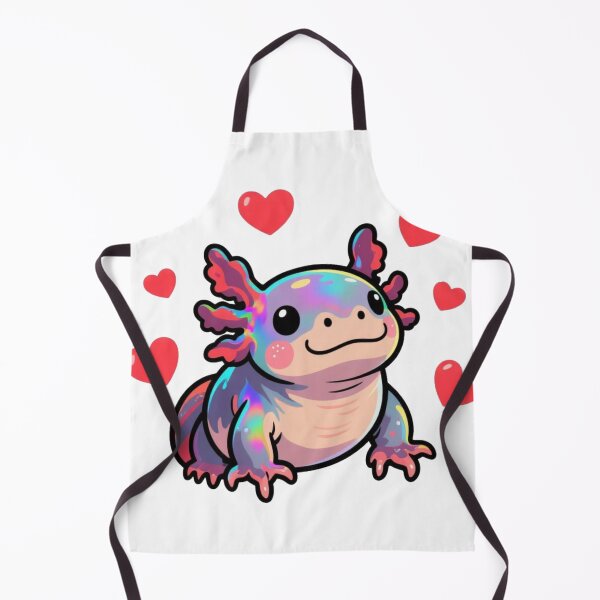 Item preview, Kawaii Axolotl – Love Edition designed and sold by KingCuppaDigitalArt.