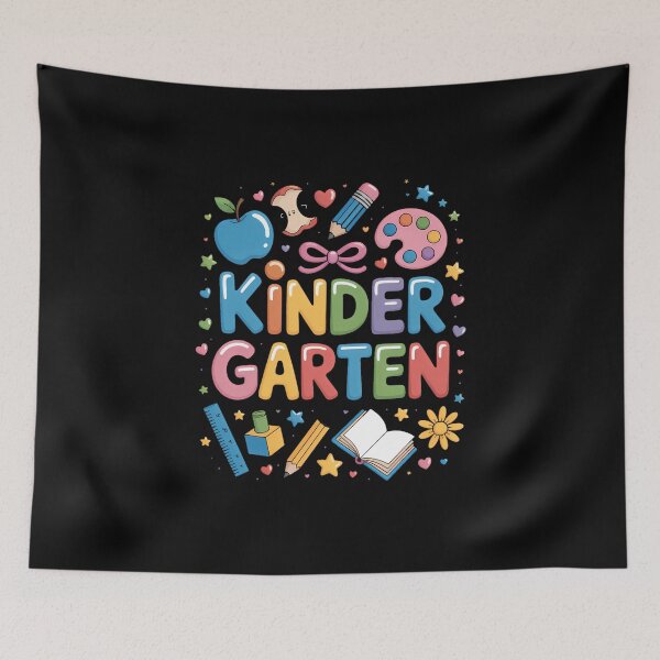Item preview, Kindergarten Coquette Bow Back To School Kinder designed and sold by FaithAbbott.