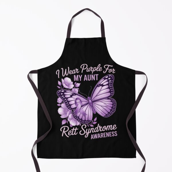 Item preview, Butterfly I Wear Purple For My Aunt Rett Syndrome Awareness designed and sold by Moxizz.