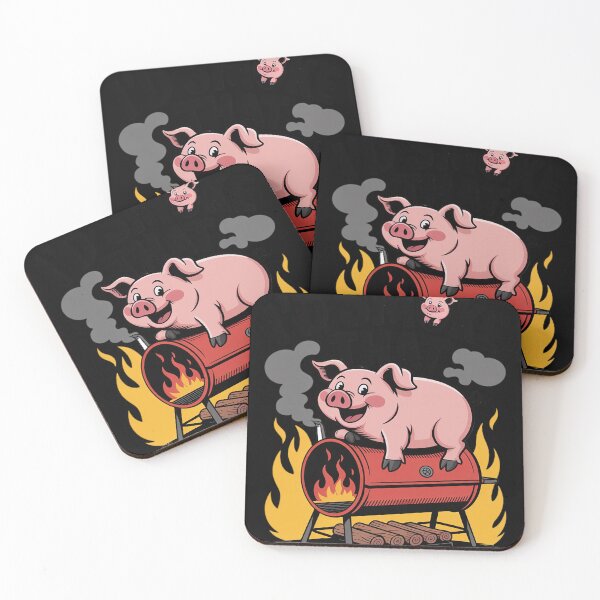 Item preview, Pig Roast Smoke That BBQ Cooking Grilling Meat Lovers designed and sold by FluoroWave.