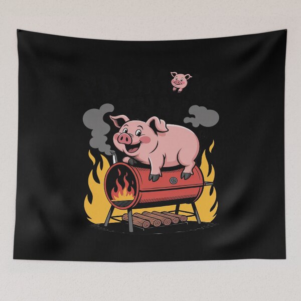 Item preview, Pig Roast Smoke That BBQ Cooking Grilling Meat Lovers designed and sold by FluoroWave.
