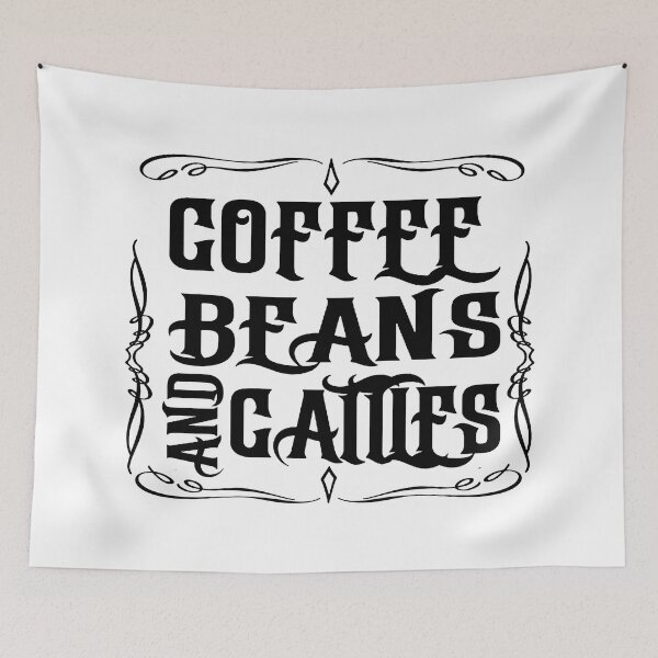 Item preview, Coffee Beans and Cattles; Cowboy; designed and sold by StickerApe.