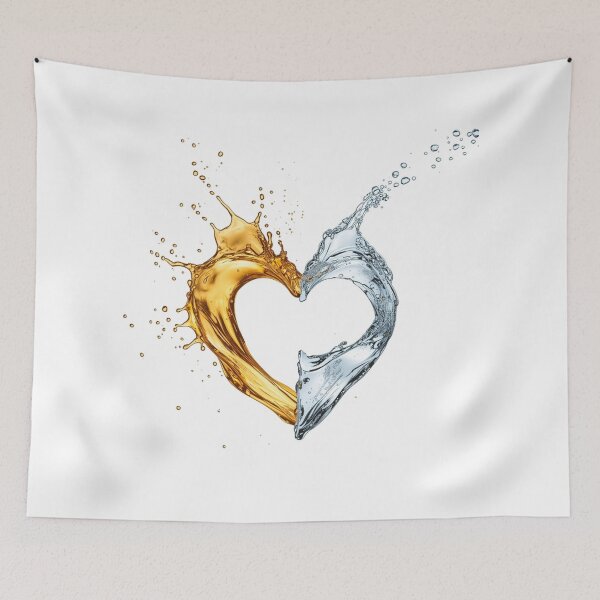 Item preview, Unity of Gold and Crystal Water designed and sold by Wonderful Designs.