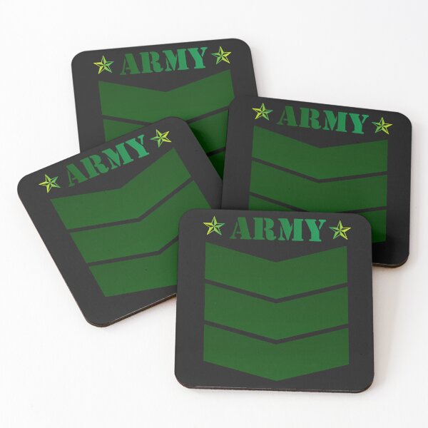 Item preview, Army Rank Chevron Emblem designed and sold by NNAANN.