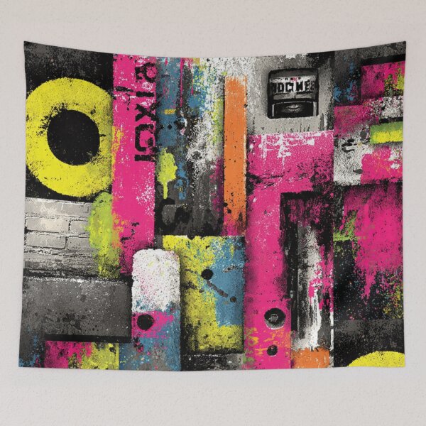 Item preview, Chaotic Maximalist Explosion – Bold Clashing Colors designed and sold by ChinzorigBAY.