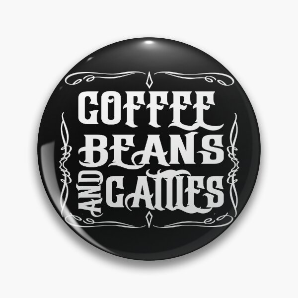 Item preview, Coffee Beans and Cattles; Cowboy; White Fonts;  designed and sold by StickerApe.