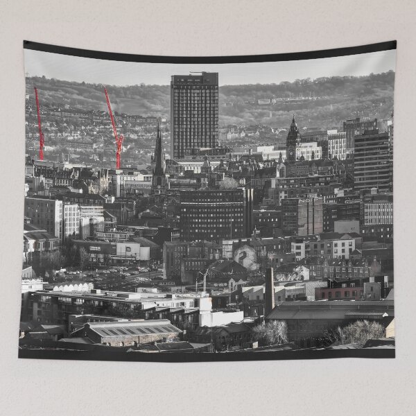 Aperçu de l'œuvre Paysage urbain de Sheffield créée et vendue par Alisonchambers2.