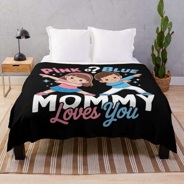 Item preview, Pink Or Blue Mommy Loves You Keeper of The Gender Reveal designed and sold by Voidbinder.