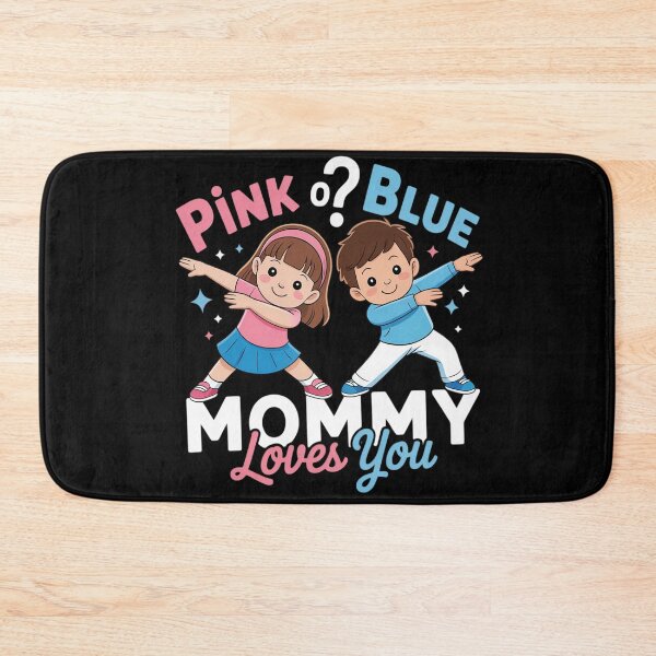 Item preview, Pink Or Blue Mommy Loves You Keeper of The Gender Reveal designed and sold by Voidbinder.