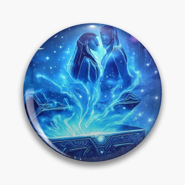 Item preview, Magical Pandora Glowing Treasure Chest Fantasy Sticker designed and sold by AlienTechs.