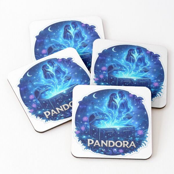 Item preview, Magical Pandora Glowing Treasure Chest Fantasy Sticker designed and sold by AlienTechs.