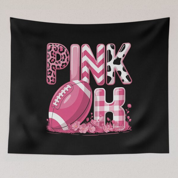 Item preview, Pink Out Tackle Breast Cancer Awareness Football Game Day designed and sold by Voidbinder.