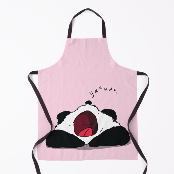 Item preview, Sleepy Panda Yawning Illustration – Cute Tired Panda Cartoon designed and sold by Cosmodoody.