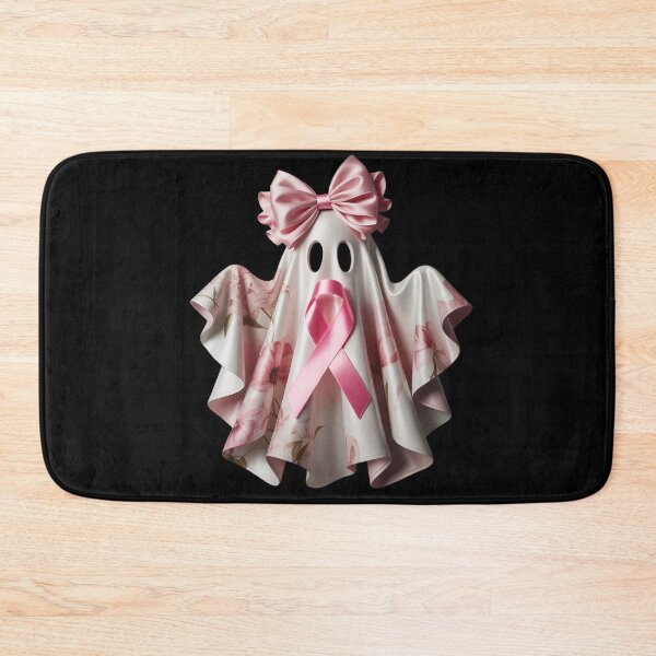 Item preview, Pink Patchwork Ghost Witch Breast Cancer Awareness Halloween designed and sold by Voidbinder.