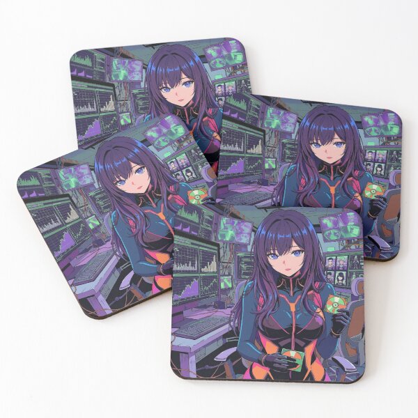 Item preview, computer hacker command center designed and sold by waifu-archive.