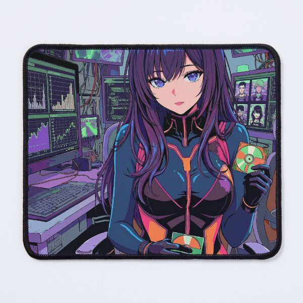 Item preview, computer hacker command center designed and sold by waifu-archive.