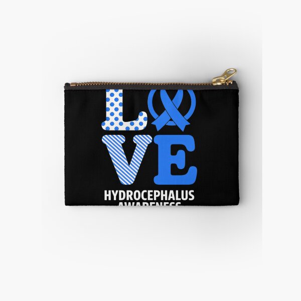 Item preview, Cartoon Ribbon Love Hydrocephalus Awareness designed and sold by Moxizz.
