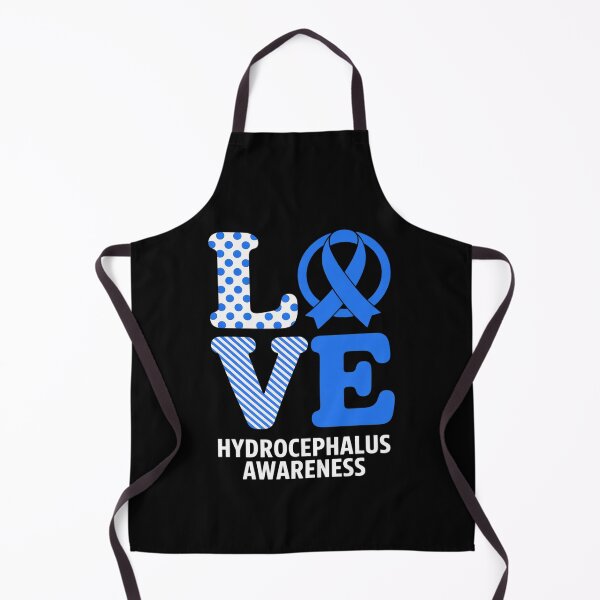 Item preview, Cartoon Ribbon Love Hydrocephalus Awareness designed and sold by Moxizz.