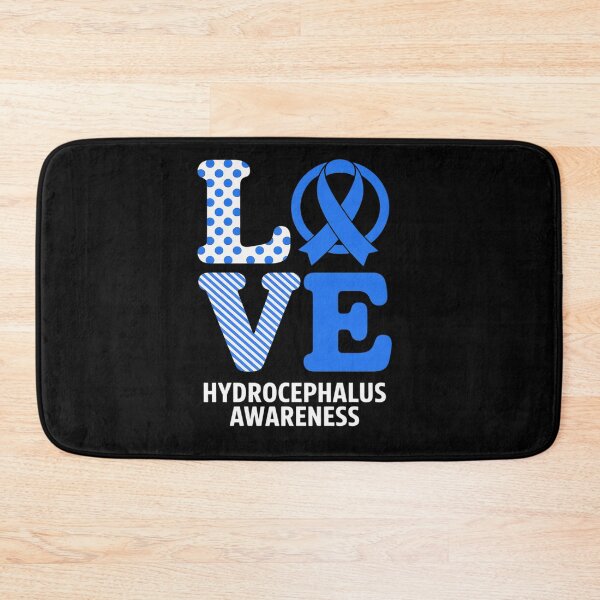 Item preview, Cartoon Ribbon Love Hydrocephalus Awareness designed and sold by Moxizz.