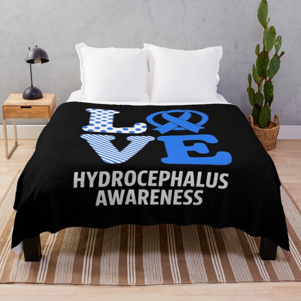 Item preview, Cartoon Ribbon Love Hydrocephalus Awareness designed and sold by Moxizz.