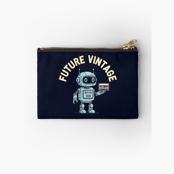 Item preview, Future Vintage Robot Holding Floppy Disk Illustration designed and sold by nuel-art.
