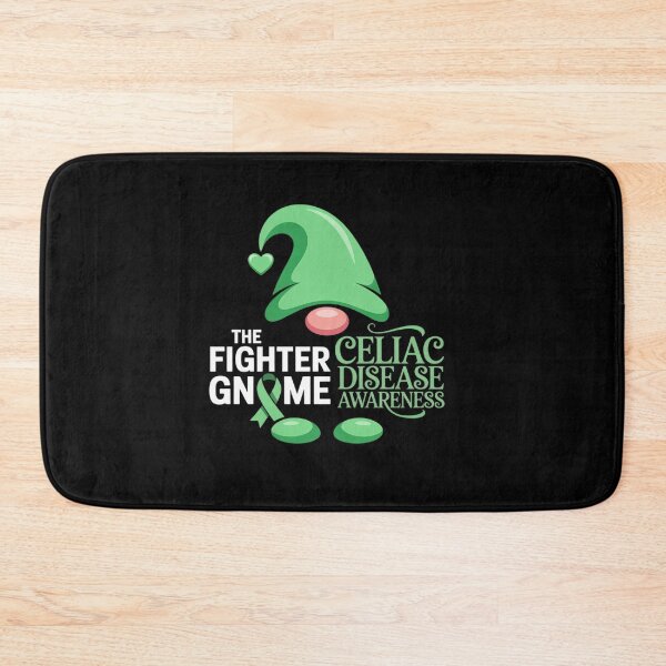 Item preview, Celiac Disease Awareness Funny Gnome Green Ribbon Support designed and sold by Moxizz.