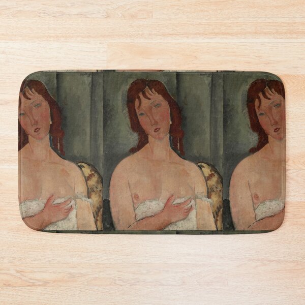 Item preview, Portrait of a Young Woman by Amedeo Modigliani: Modernist Fine Art Print designed and sold by artofuniverse.