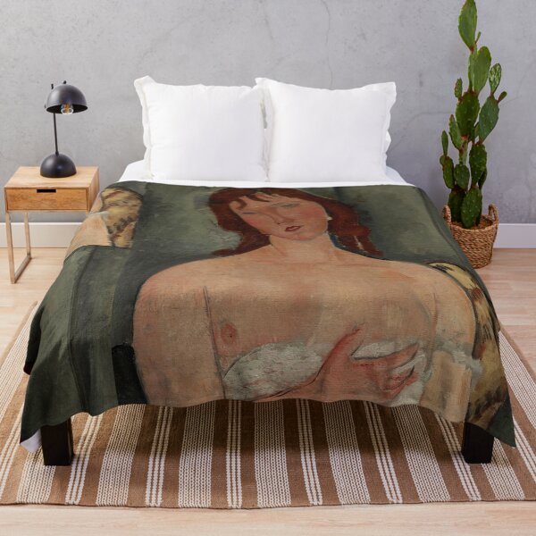 Item preview, Portrait of a Young Woman by Amedeo Modigliani: Modernist Fine Art Print designed and sold by artofuniverse.