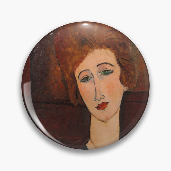 Item preview, Portrait of a Woman by Amedeo Modigliani: Elegant École de Paris Print designed and sold by artofuniverse.