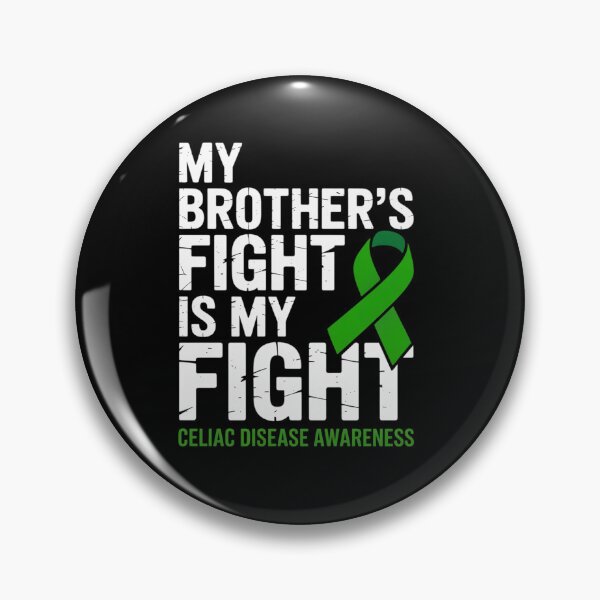 Item preview, Celiac Disease Awareness Green Ribbon Support Brother designed and sold by Moxizz.