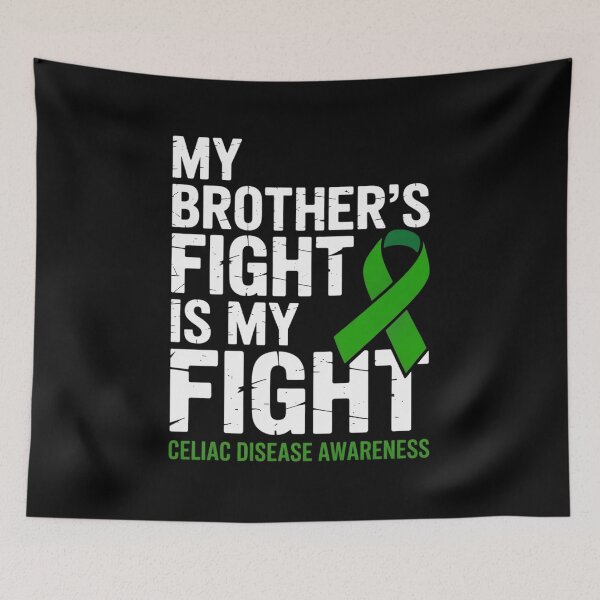 Item preview, Celiac Disease Awareness Green Ribbon Support Brother designed and sold by Moxizz.