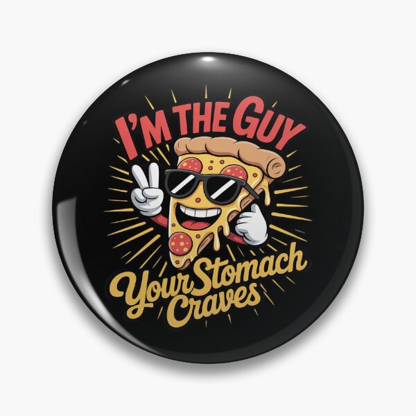 Item preview, Pizza Delivery Guy Your Stomach Craves Baking Food Pizza designed and sold by Voidbinder.