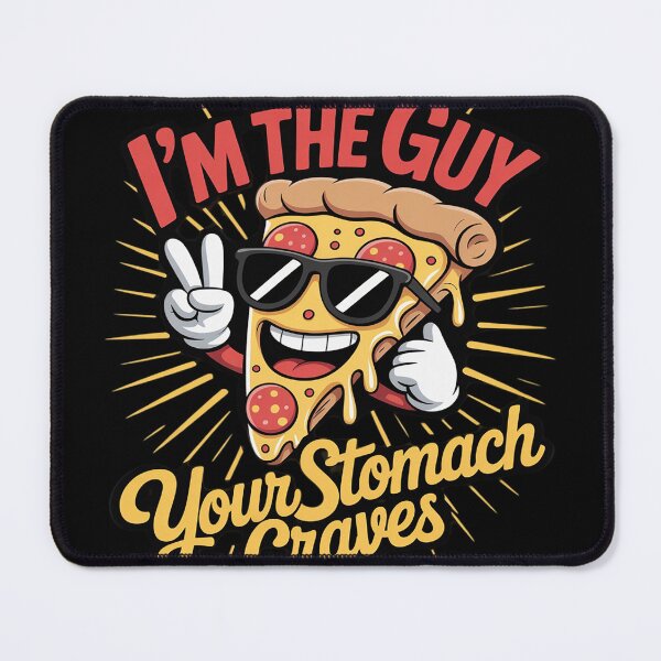 Item preview, Pizza Delivery Guy Your Stomach Craves Baking Food Pizza designed and sold by Voidbinder.