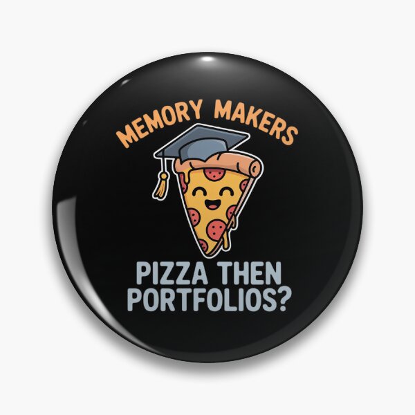 Item preview, Pizza Then Portfolio Pizza Graduation Graphic designed and sold by Voidbinder.