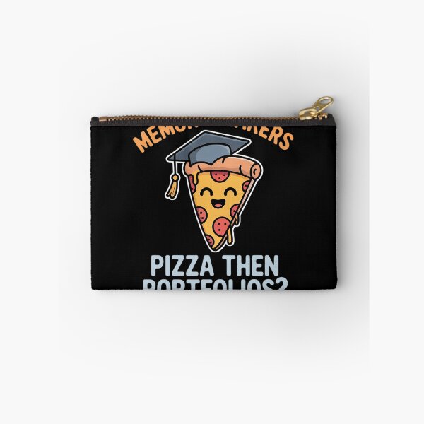 Item preview, Pizza Then Portfolio Pizza Graduation Graphic designed and sold by Voidbinder.