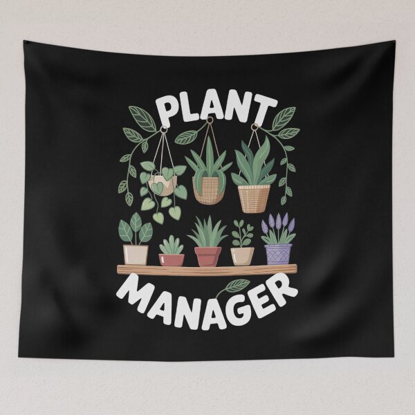 Item preview, Plant Manager Flowers Gardener designed and sold by Voidbinder.