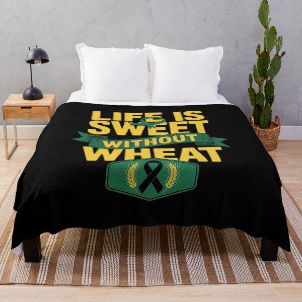 Item preview, Celiac Disease Awareness Life Is Sweet Without Wheat Funny designed and sold by Moxizz.